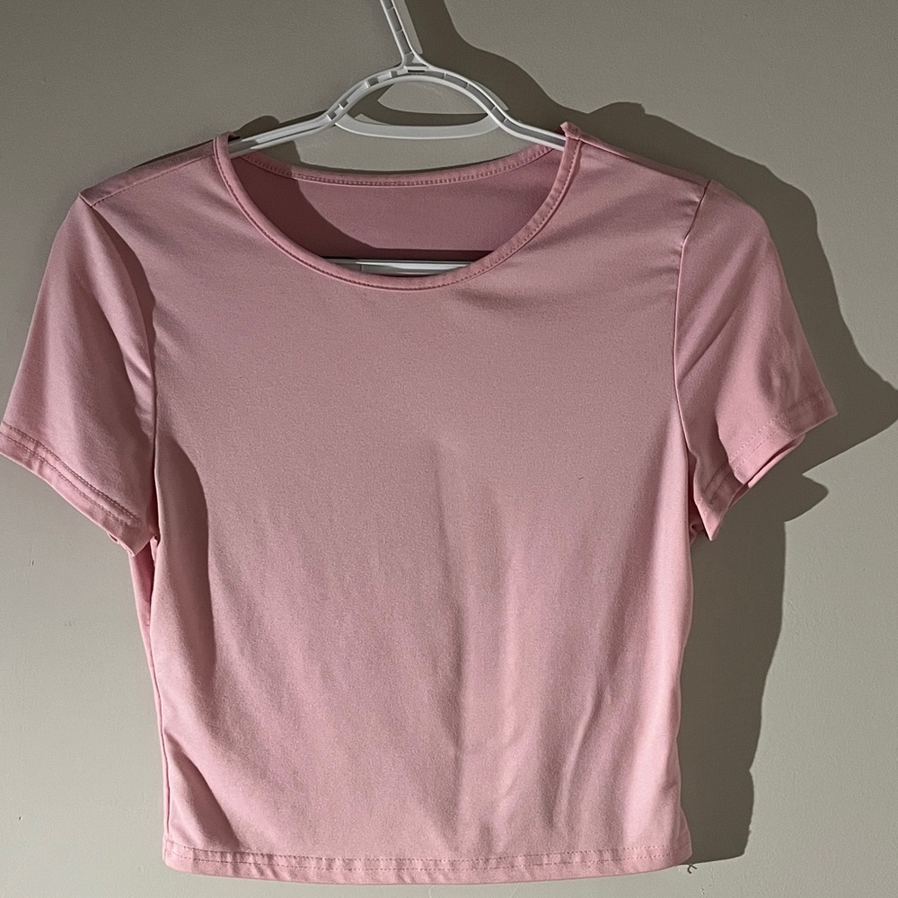 Pink Women's Croptop